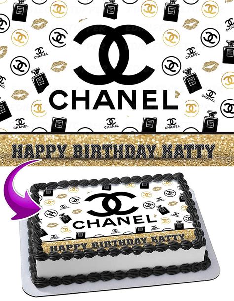 chanel edible cake topper|Chanel cake topper just for you.